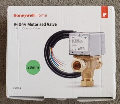 HONEYWELL V4044 22MM Motorised 3 Port Diverter Valve £45.00 - PicClick UK