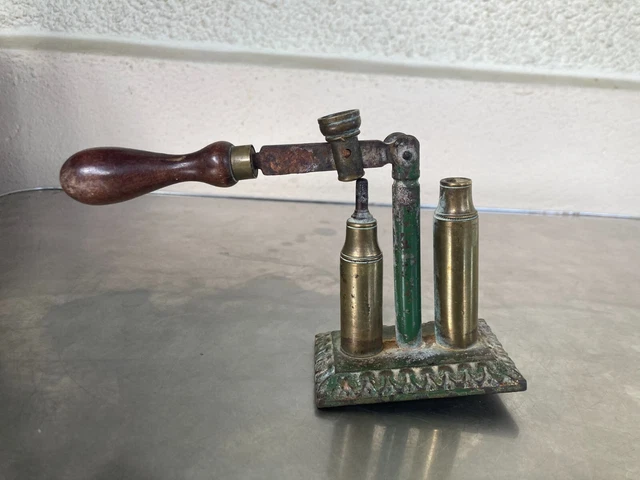 Sertisseur De Chasse Vertical Calibre 12 – Combiné – État Exceptionnel – Vintage UK