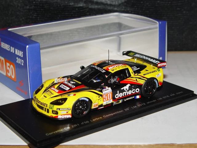 Chevrolet Corvette C6 R N°72 Le Mans GT1 Miniature 1/43 Ixo IXO LMM178 - Foto 12