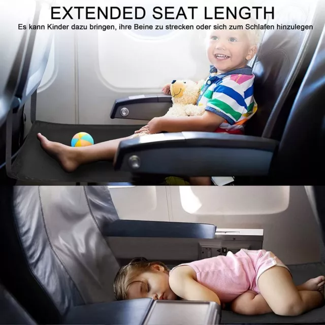 UNARK Airplane Footrest for Kids,Airplane Travel Accessories for  Kids,Travel Foot Rest for Airplane Flights,Footrest Airplane  Portable,Toddler
