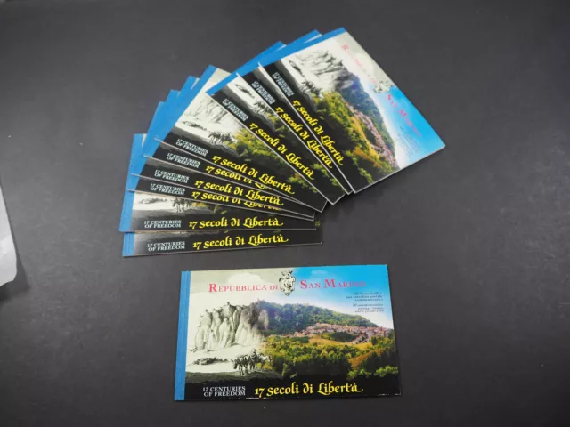 San Marino 2000, MH "Republik" **/MNH, MiNr. 1909/28 MH (10), ME 300,-