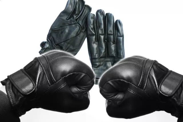 Defender-Handschuhe mit Bleifüllung  Security-Einsatzhandschuhe S M L XL XXL 2XL