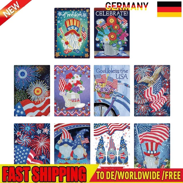 DIY Diamond Painting Notebook Special Shaped Drill A5 Diary Book Notepad Crafts