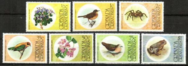 Grenada Grenadines Stamp 145-151  - Flora and Fauna