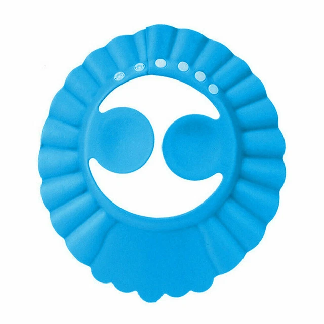 Baby Kids Toddler Bath Shower Shampoo Cap Hat Wash Adjustable Hair Shield Visor