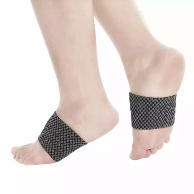 fr 1 Pair Arch Support Sleeves Plantar Orthotic Insoles Pads Foot Care Tool