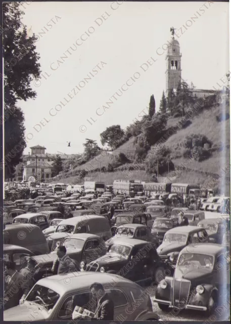 1956 UDINE Benedizione autoveicoli traslochi ROIATTI Fotografia
