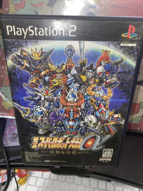 Super Robot Taisen Alpha Sony PlayStation 2- Japan Import US Seller