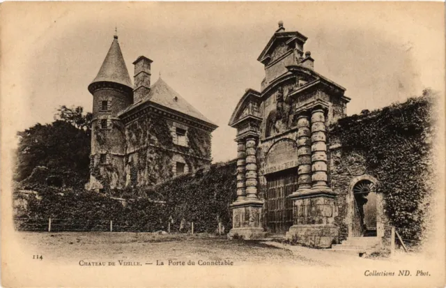 CPA Chateau de VIZILLE - La Porte du Connectable (273020)