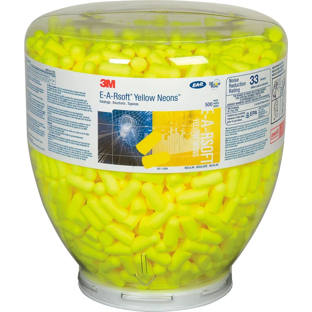 E-A-Rsoft&#153; One Touch&#153; Uncorded Earplug Dispenser, 500 Pair