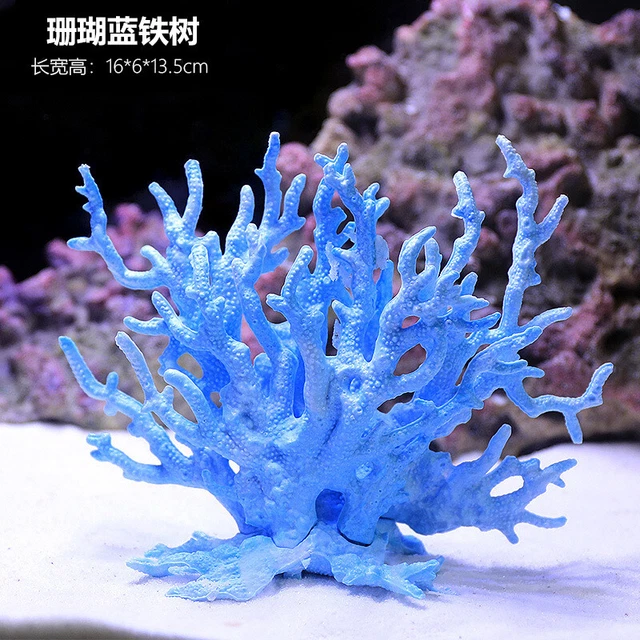 Artificial Fish Tank Coral Ornament Resin Plant Aquarium Landscape Decoration