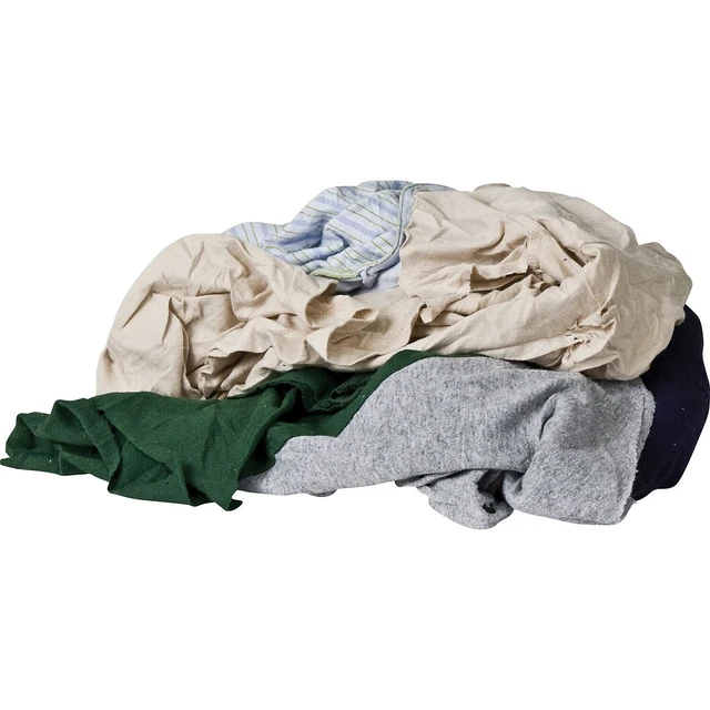 Monarch Brands Recycled Woven Wipers Assorted Colors 10 lb. Box R020-C45-A-10