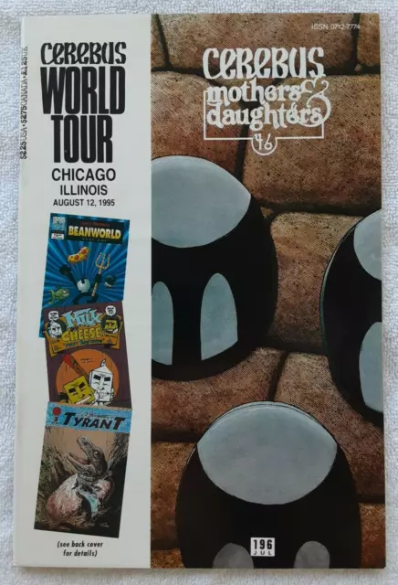 Cerebus #196 (Aardvark-Vanaheim, 8/95) 8.5 Very Fine+