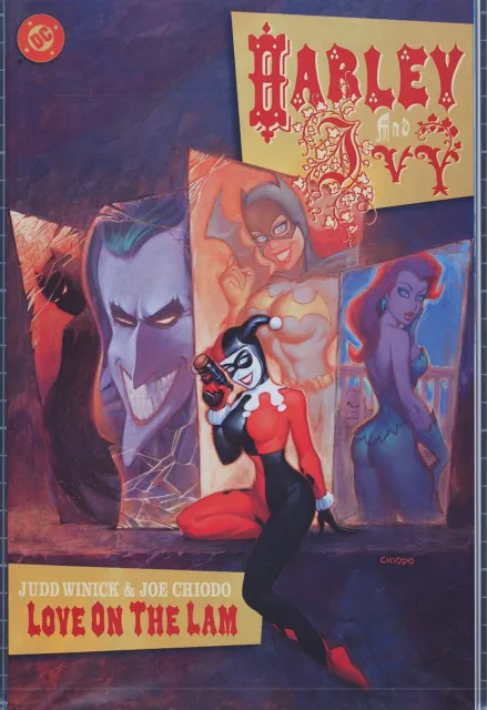 US-Comic DC Harley and Ivy: Love on the Lam (Joe Chiodo) *Rare / MINT*