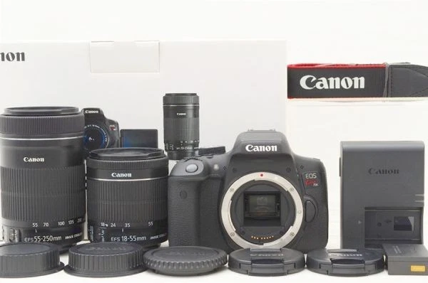 EOSKissX8i　DOUBLE ZOOMKIT　CANON CANON EOS KISS X8I Double Zoom Kit Digital SLR Camera