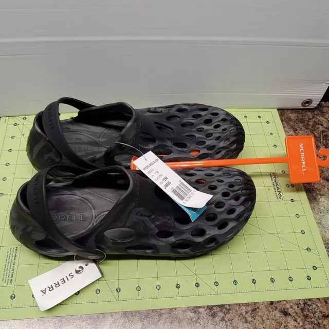 MERRELL HYDRO MOC Black Gray Clog Shoes Sandals Size Mens 12 $36.00 ...