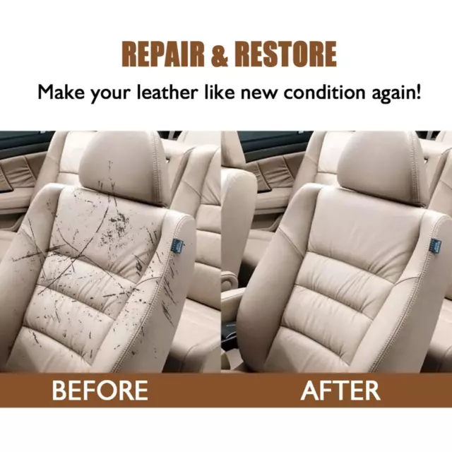 20ml Leather Repair Gel Filler Cream Restore Car Seat Holes Sofa Scratch D5S0