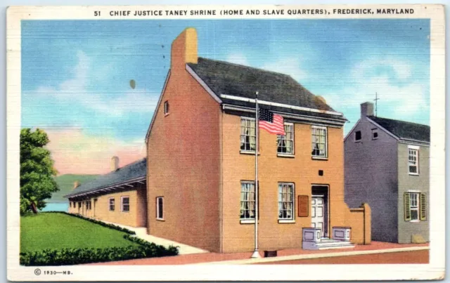 Chief Justice Taney Shrine (Home and Slave Quarters), Frederick, Maryland