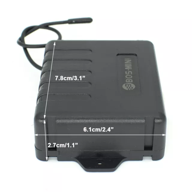 Universal Auto Car Alarm Security System Keyless Entry + 2 Remote Anti-theft Key 3