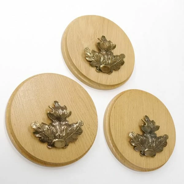 3 Pieza Keilerschilder Redondo Roble Claro Af 15 CM Tablero Keiler