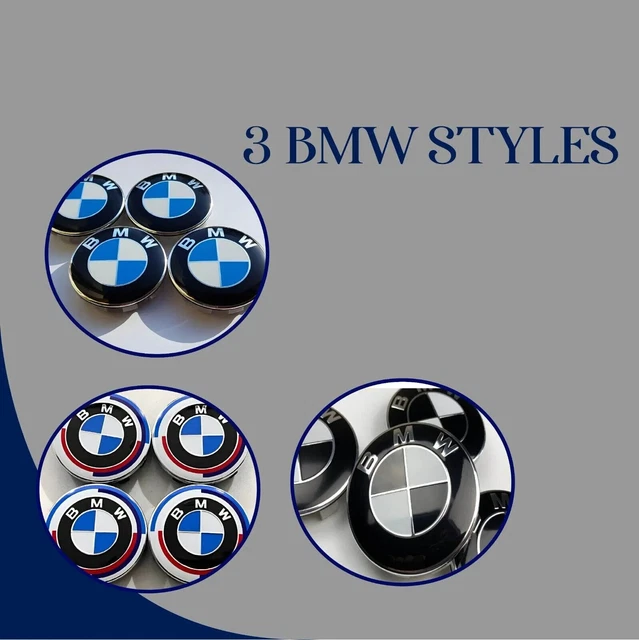 NEXT DAY DELIVERY BMW ALLOY WHEEL CENTRE HUB CAPS E30,E36,E46,E92 68mm | UK