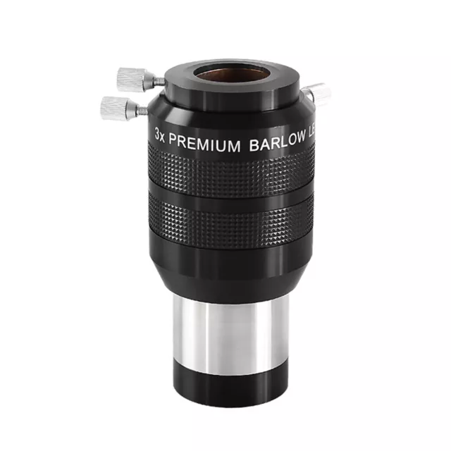 2 Inch 3X Apochromatic Astronomical Telescope Barlow Lens with 1.25'' Adapter