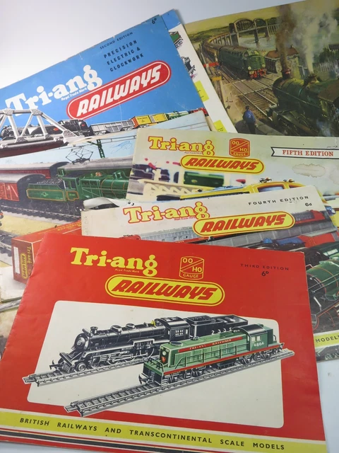 Triang R3m VINTAGE TRI-ANG RAILWAYS Model Railway Catalogue 1950s/60s SELECTION ...