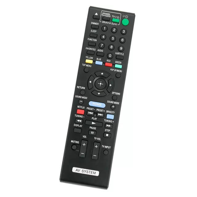 For Sony HBD-E4100 BDV-E6100 DVD Blu-ray Home Theater System Remote Control