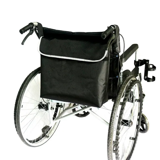 Rollstuhltasche Hinten Wasserdicht Oxford Rollstuhl Tasche Groß Schwarz  Rucksack 