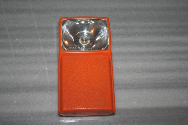 Lampe De Poche Wonder Vintage 70's, 3R12, Made In France, Jaune