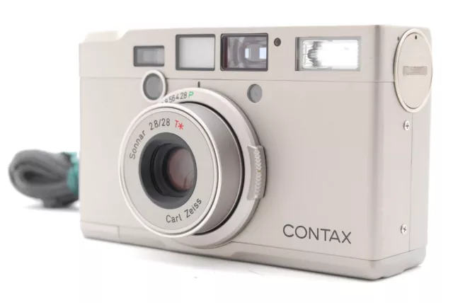 [Near MINT] Contax Tix Carl Zeiss 28mm f/2.8 Point＆Shoot APS Film Camera JAPAN 7