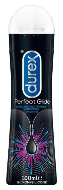 Durex Play Perfect Glide 100 ml Silikongleitgel Latexsicher Gleitmittel Lube