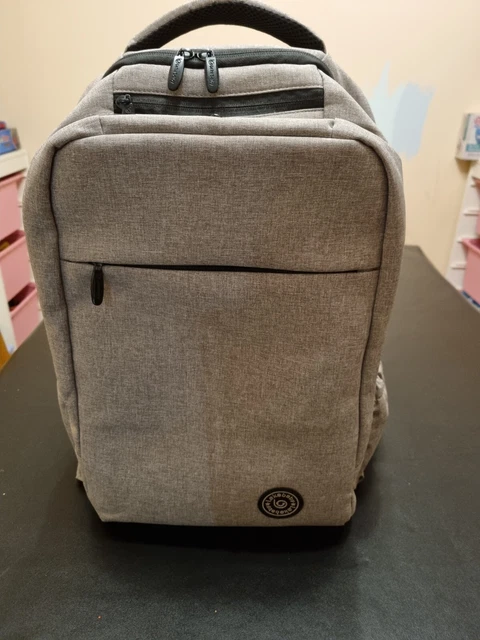 Lekebaby Nappy Backpack with Changing Mat and bottle storage. Baby Changing Bag