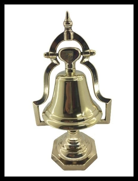 Campana campanella in ottone da appendere usare in vari
