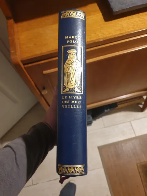 Livre Marco Polo Les Merveilles Du Monde Edition Jean De Bonnot 1975 Neuf