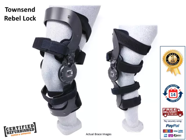 Townsend Rebel Lock - Ligament Knee Brace - donjoy, ossur, cti, breg, medi