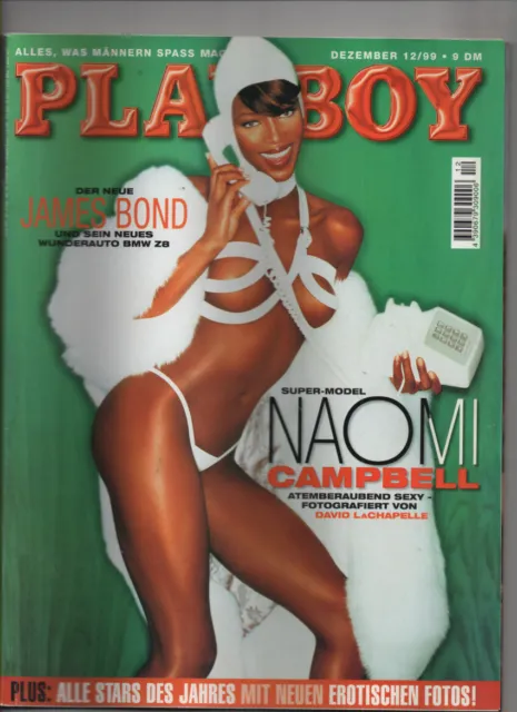 Playboy 12 Dezember 1999 NAOMI CAMPBELL Sarah Walker  Kult