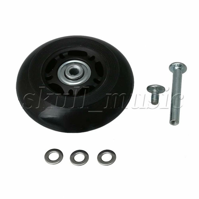 75mm Dia Luggage Replacement Wheels Luggage Suitcase Replacement Wheels Kit