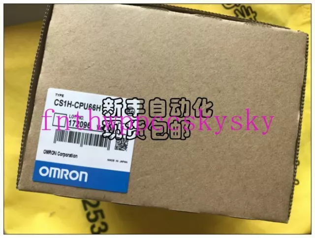 1pc New box Omron CS1H-CPU66H PLC module