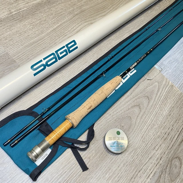 SAGE SPL 484-3 Fly Rod #4 8'4 Feet ケース付き SAGE Graphite 4 wt