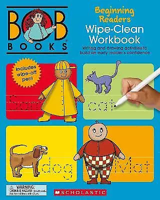 Bob Books: Beginning Readers Wipe-Clean Workbook - 9781338800012