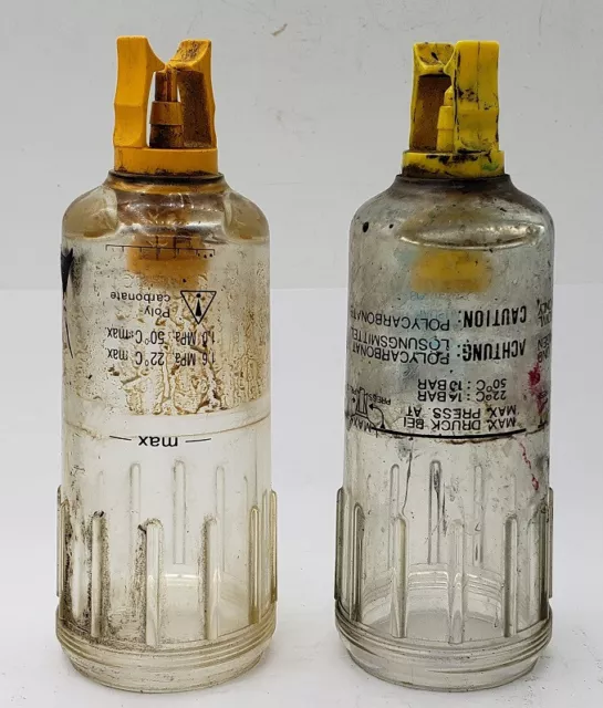 2x contenitori di ricambio filtro e regolatore filtro D 56 mm 10 bar 16 bar unità di manutenzione