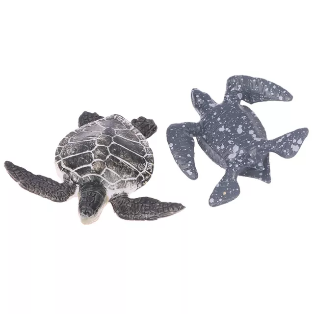 Miniatures Marine Life Sea Turtle Model Ocean Animal Tortoise Figurines Toys