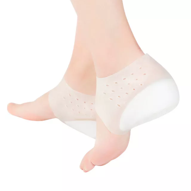 Travel Heel Cups Breathable Socks Shoe Back Increase Insert