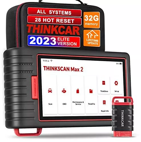 Thinkcar Autodiagnosewerkzeug, Thinkscan Max2 All System Kfz-Scanwerkzeug, OBD2