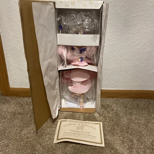Heritage Signature Collection GABRIELLE Pink Ballerina 17" Porcelain Doll