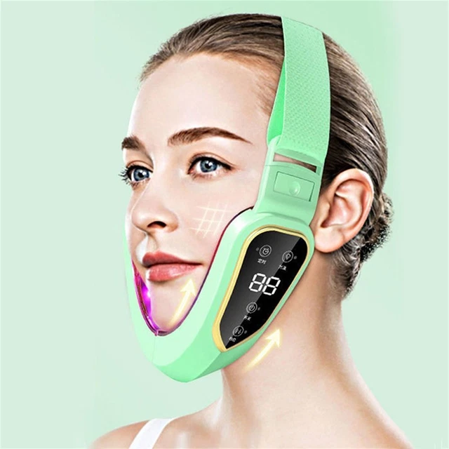 de vibration Dispositif de levage facial Maigre du visage Thérapie Photon LED