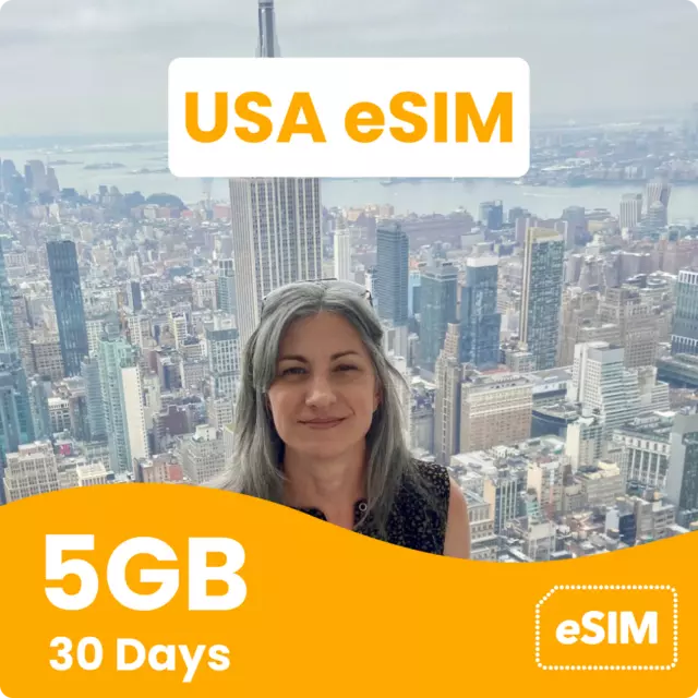 USA E-Sim | 5 GB | 30 Days