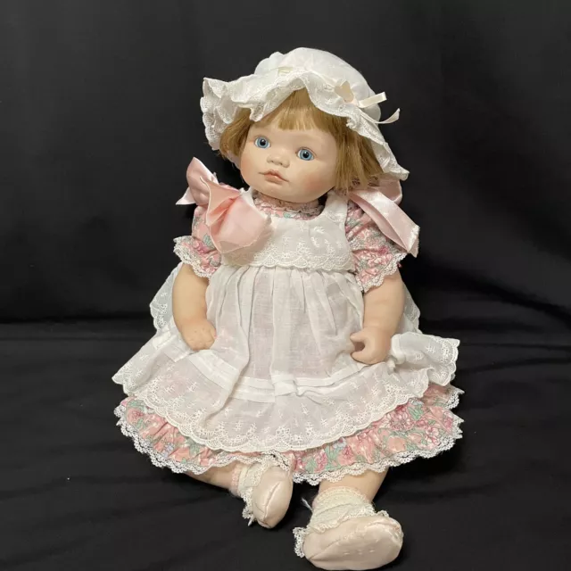 1989 Hamilton Collection Porcelain Artist Doll 18" Connie Walser Derek JESSICA