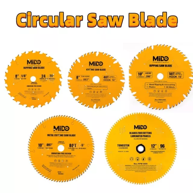 Precision Cutting with Tico Carbide Miter Saw Blades for Table/Miter/Track Saws!